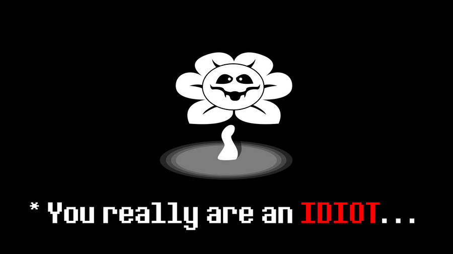 Really Cool Flowey Meme Wallpaper