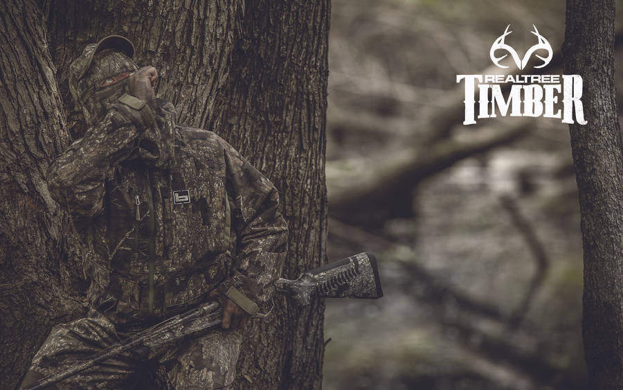 Realtree Camo Soldier Timber Wallpaper