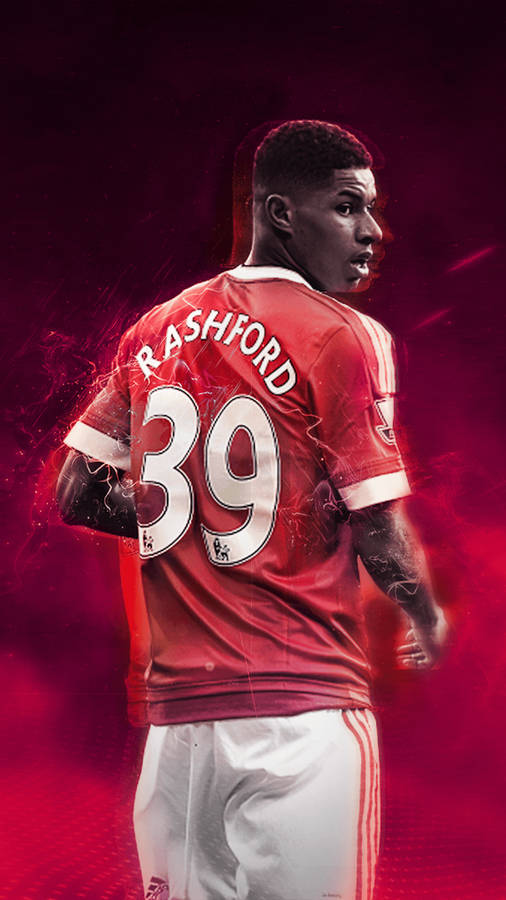 Rear Side Marcus Rashford Wallpaper