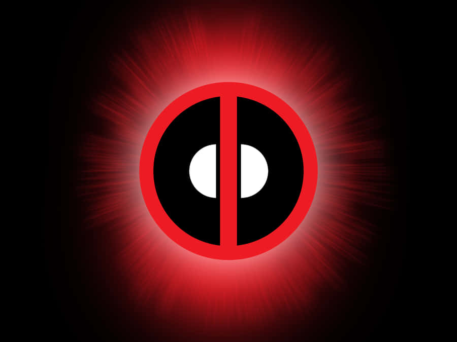 Reconstructed Deadpool Logo Wallpaper
