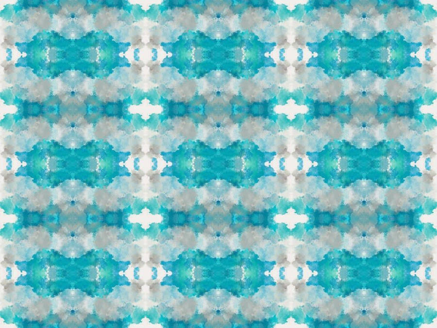 Rectangular Sky Blue Coloured Tie Dye Wallpaper