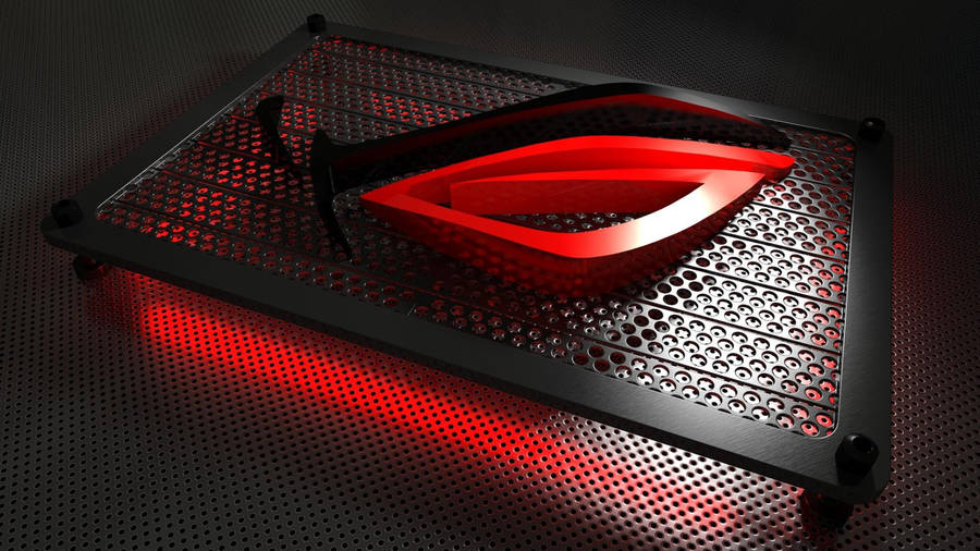 Red And Black Rog Wallpaper