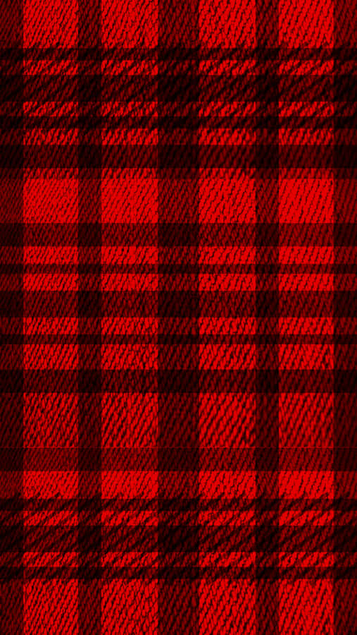 Red And Black Tartan Plaid Wallpaper