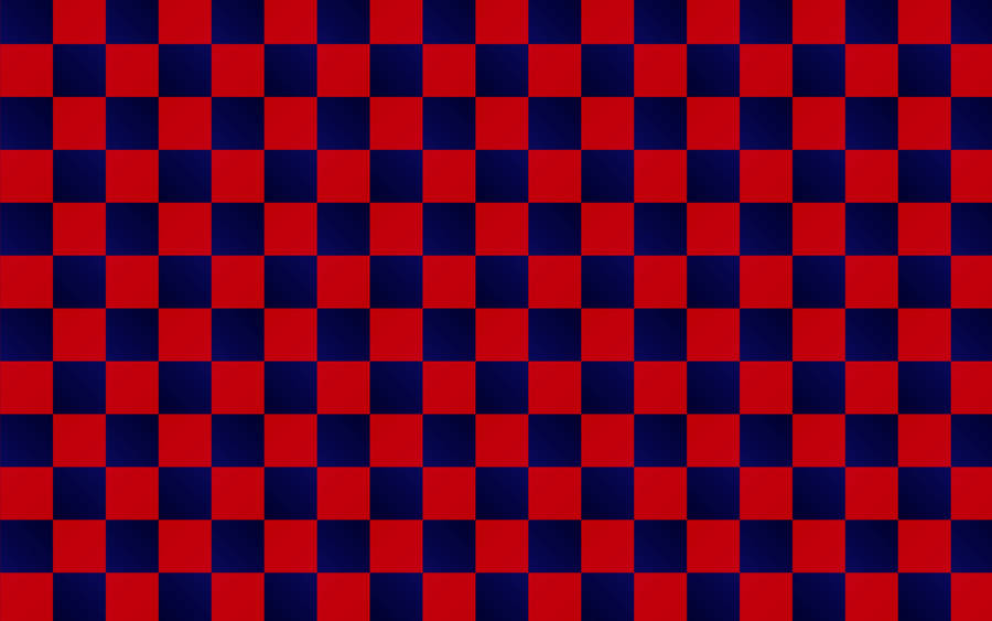 Red And Blue Checkered Wallpaper