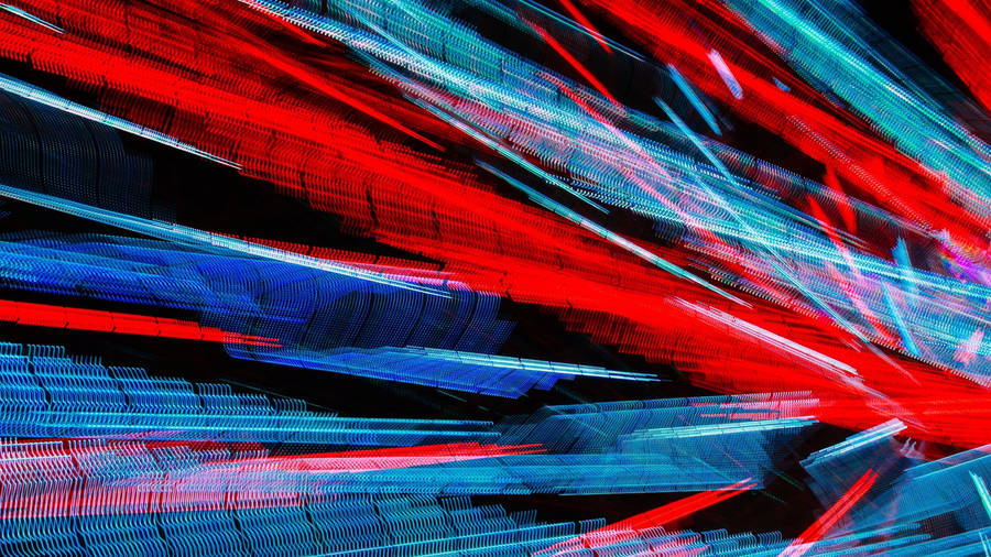 Red And Blue Flashing Lights Wallpaper