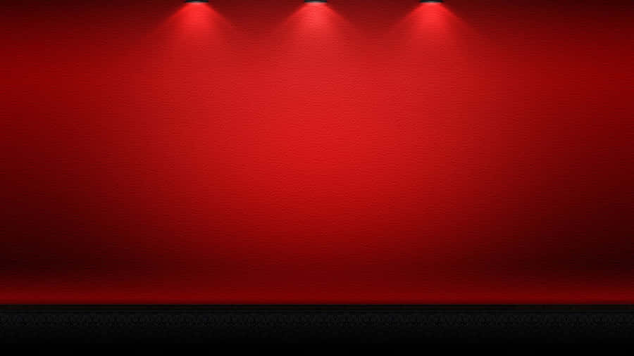 Red Background With Spotlights Wallpaper