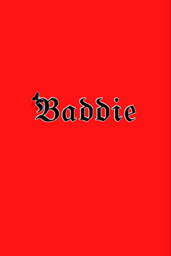 Red Baddie Gothic Style Wallpaper