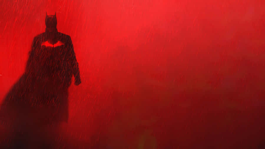 Red Batman Logo Wallpaper