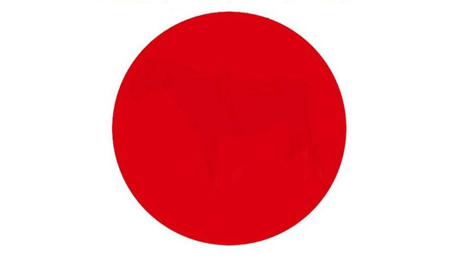 Red Circle Like Japan Flag Wallpaper