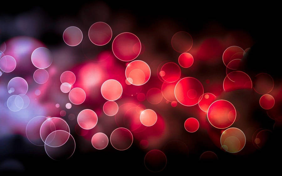 Red Color Lights Wallpaper