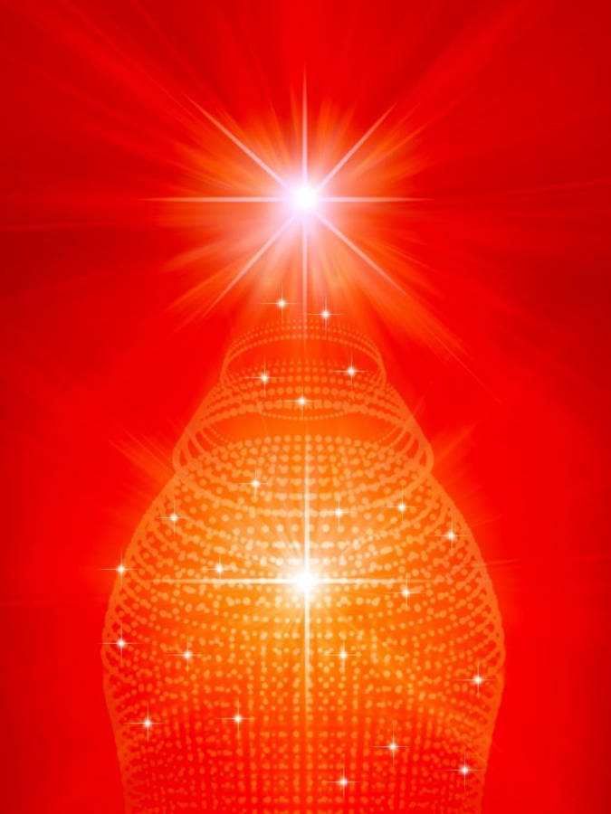 Red Crystal Tower Brahma Kumaris Wallpaper