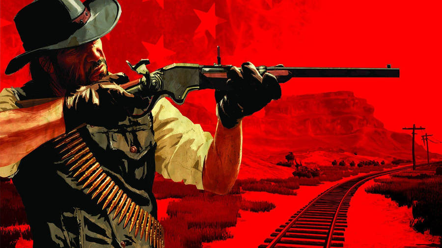 Red Dead Redemption 2 4k Railway Wallpaper