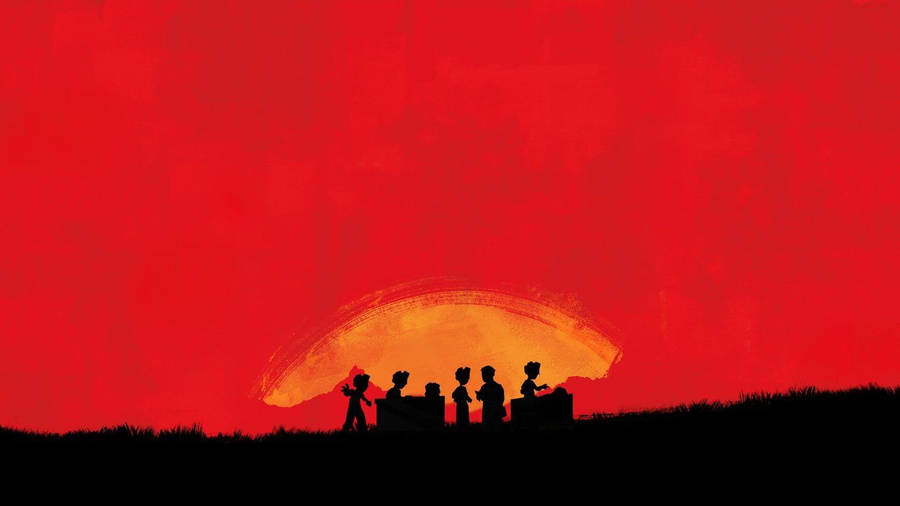Red Dead Redemption 2 Kids Artwork Resolution Hd Wallpaper