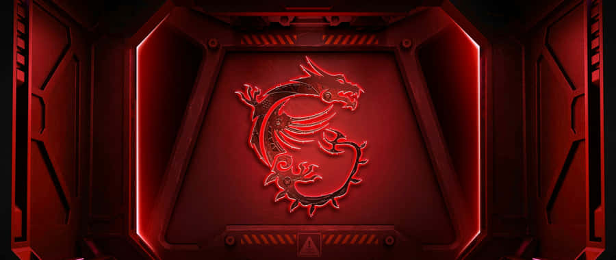 Red Dragon Gaming Logo Wallpaper