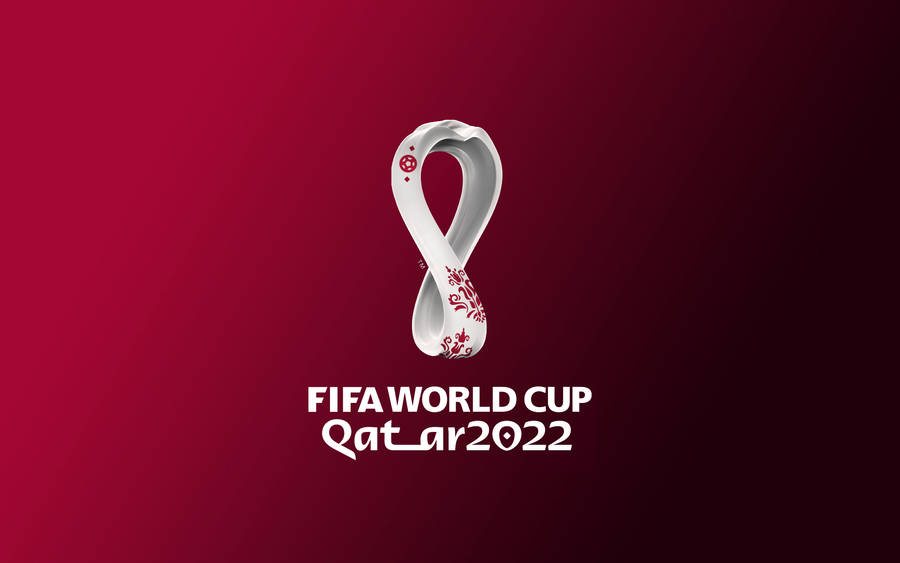 Red Fifa World Cup 2022 Qatar Wallpaper