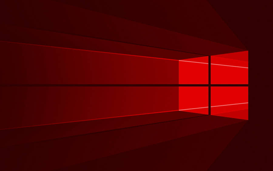 Red Gradient Windows 11 Logo Wallpaper