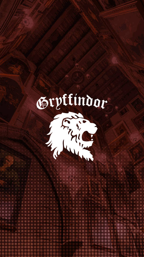 Red Gryffindor Hogwarts Aesthetic Wallpaper