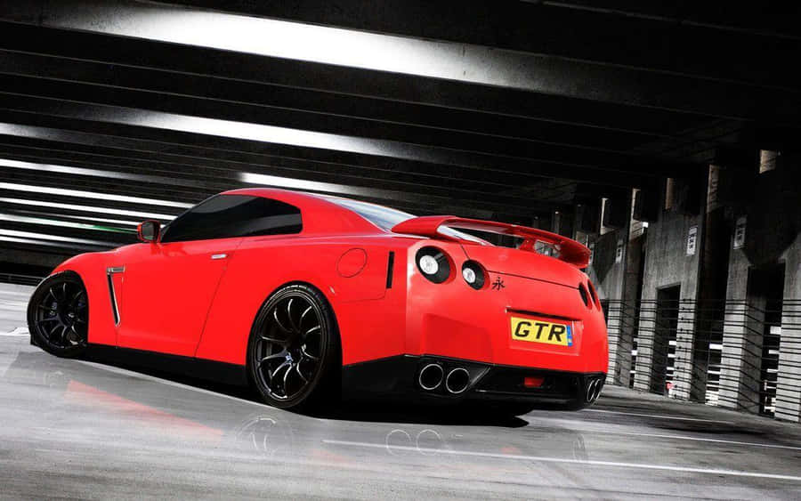 Red Gtr R35 Wallpaper