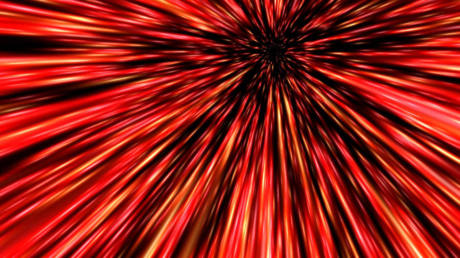 Red Holographic Light Speed Wallpaper