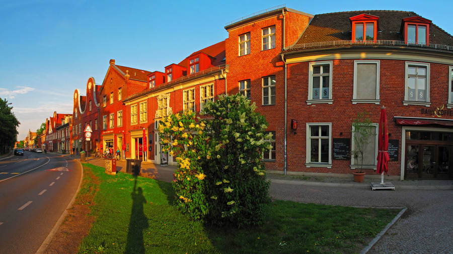 Red Houses In Potsdam Germany Wallpaper