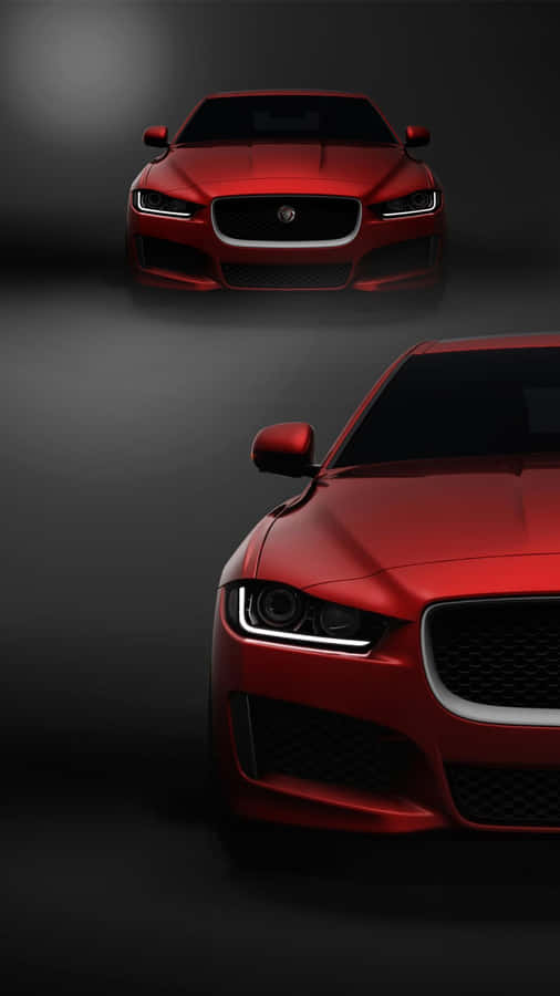 Red Jaguar Xf Car Android Wallpaper