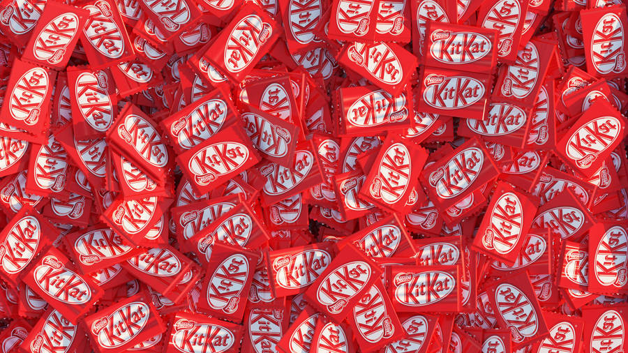 Red Kit Kat Wallpaper