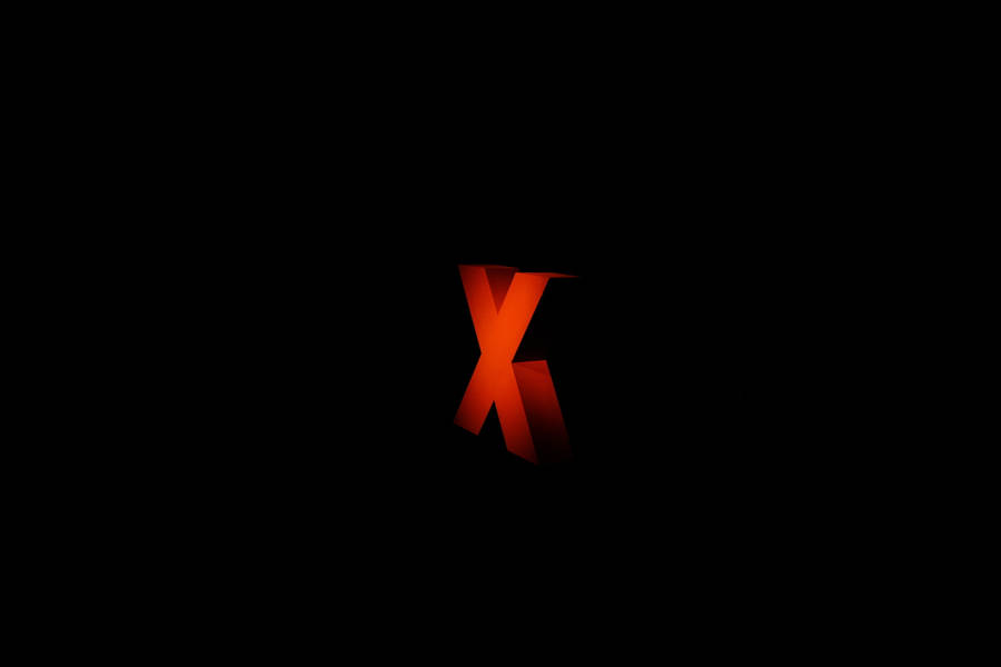 Red Letter X Wallpaper