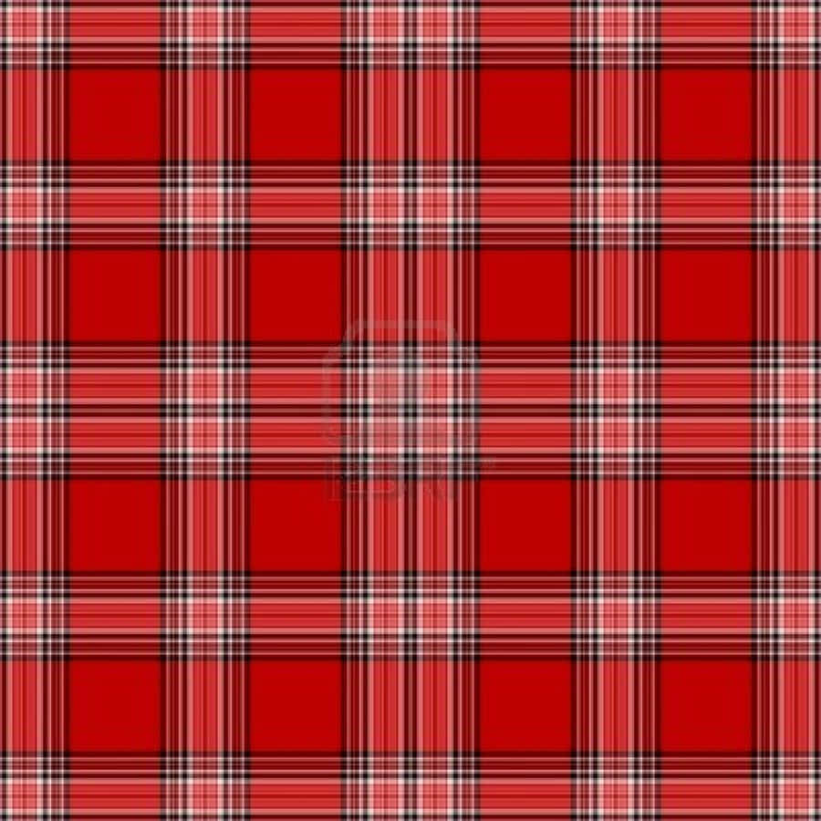 Red Plaid Pattern Wallpaper