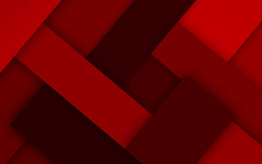 Red Rectangular Material Design Wallpaper