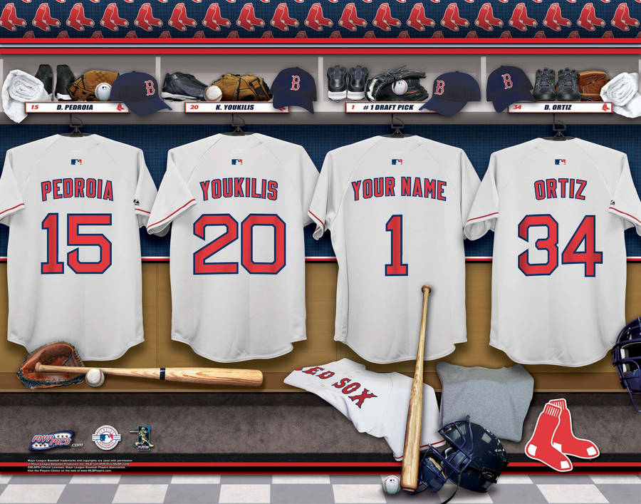 Red Sox Jerseys Wallpaper