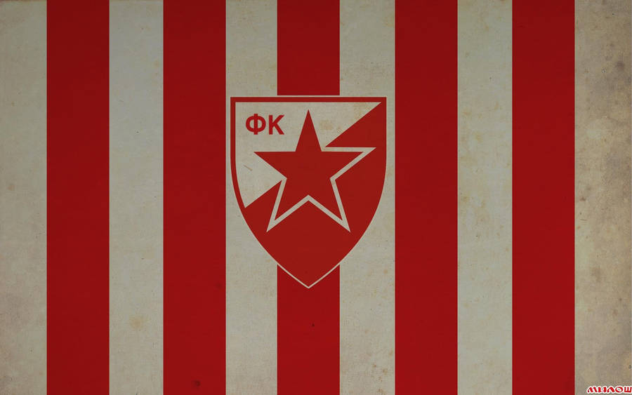 Red Star Fk Crvena Zvezda Logo Wallpaper