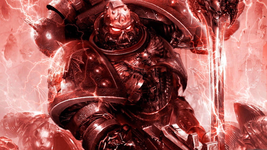 Red Talos Valcoran Warhammer 40k Hd Wallpaper