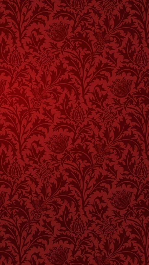 Red Textured Vintage Wall Wallpaper