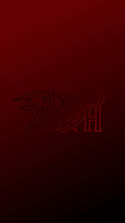 Red Trash Gang Logo Wallpaper