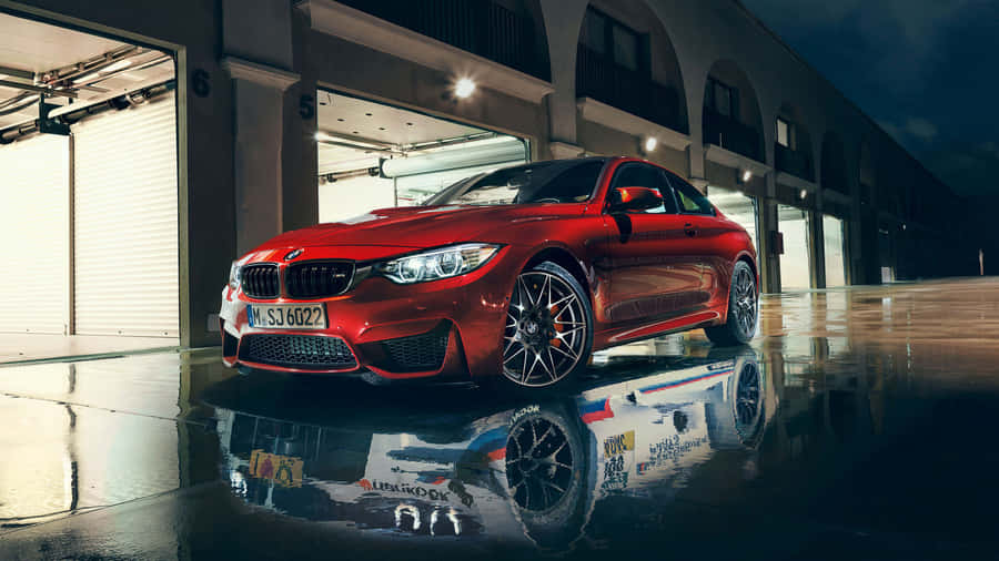 Red White Cool Bmw Wallpaper