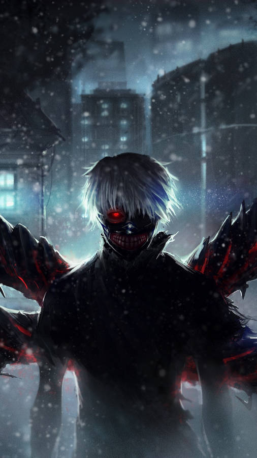 Red Wings Ken Tokyo Ghoul Iphone Background Wallpaper