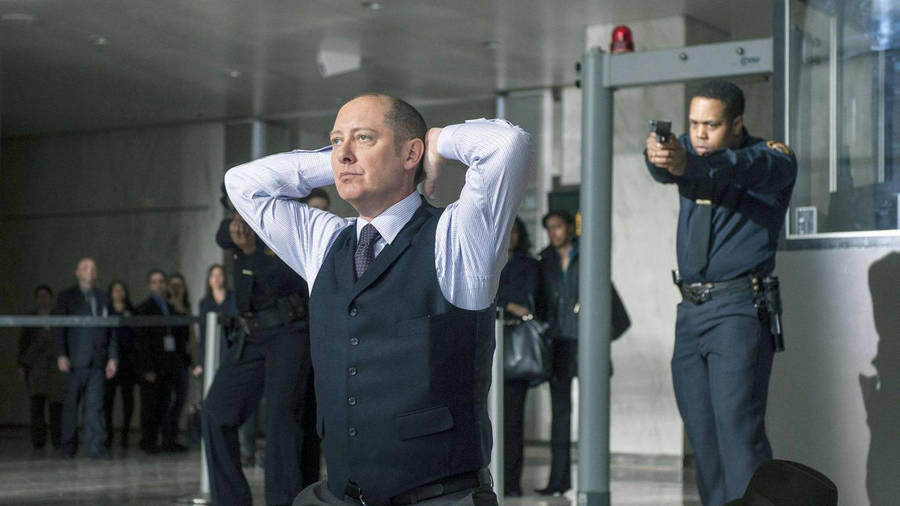 Reddington Arrested The Blacklist Wallpaper