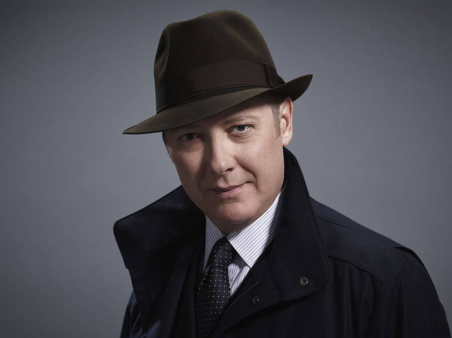 Reddington Smirking The Blacklist Wallpaper