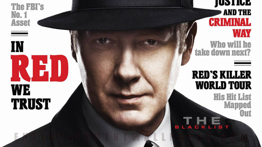 Reddington The Blacklist Portrait Wallpaper