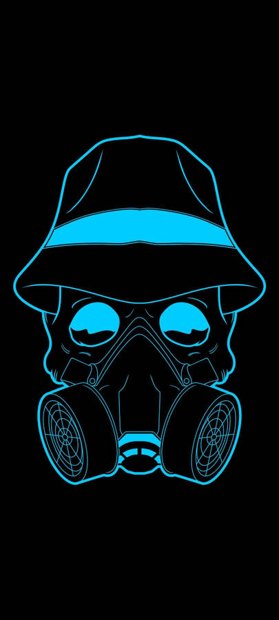 Redmi Note 10 Gas Mask Wallpaper