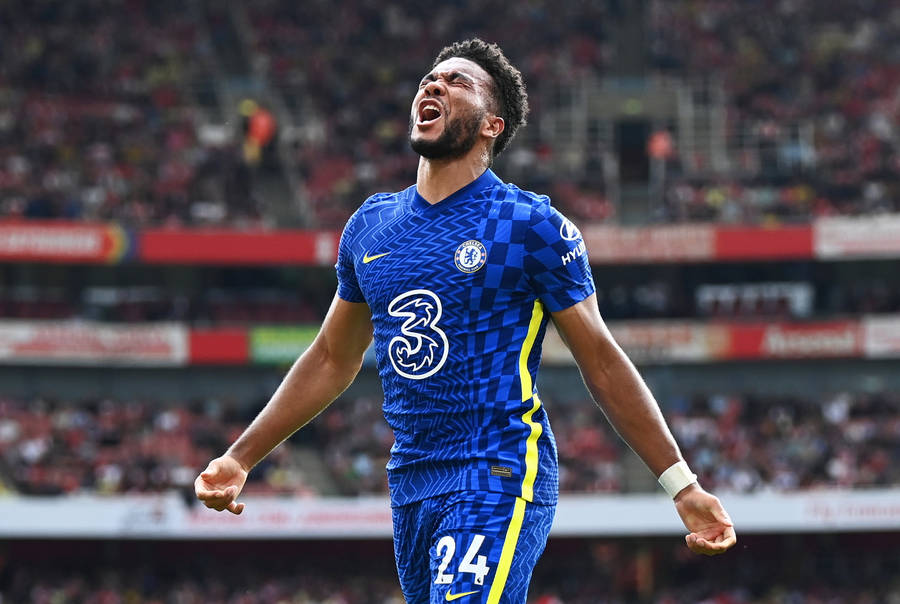 Reece James Open Mouth Wallpaper