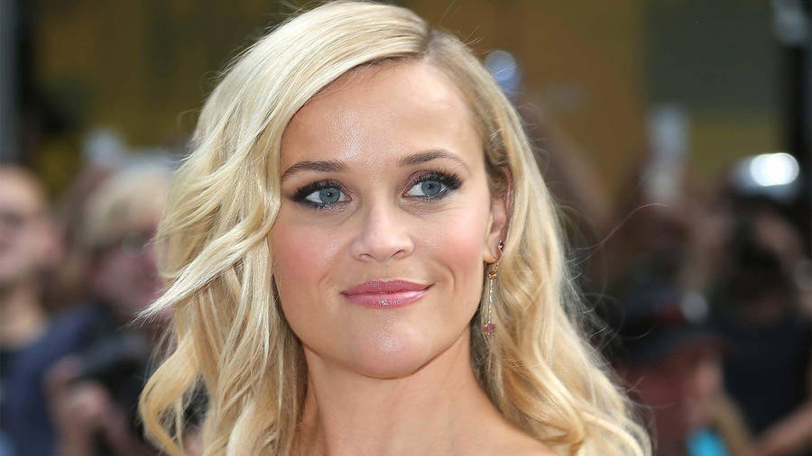 Reese Witherspoon With Press Wallpaper