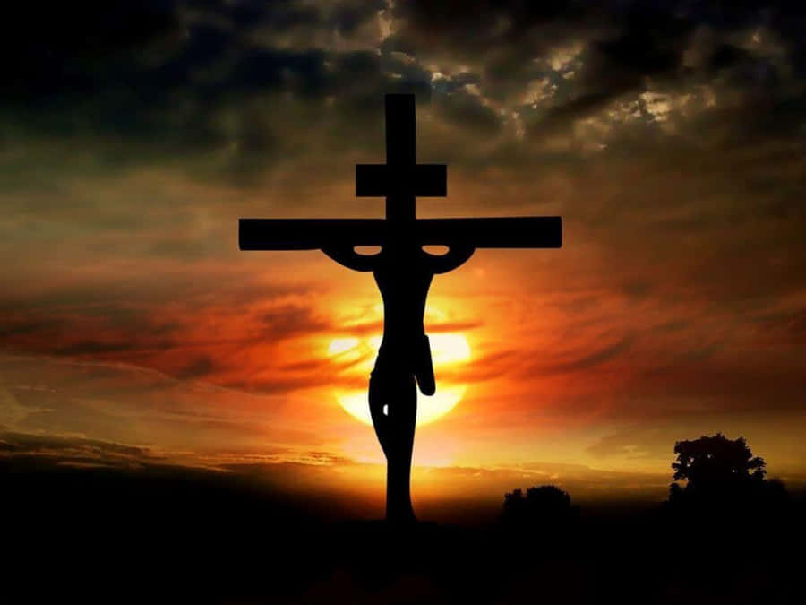 Reflecting On The Ultimate Sacrifice Of Jesus Christ Wallpaper