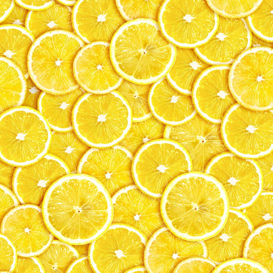 Refresh Your Device With A Lemon Iphone Wallpaper