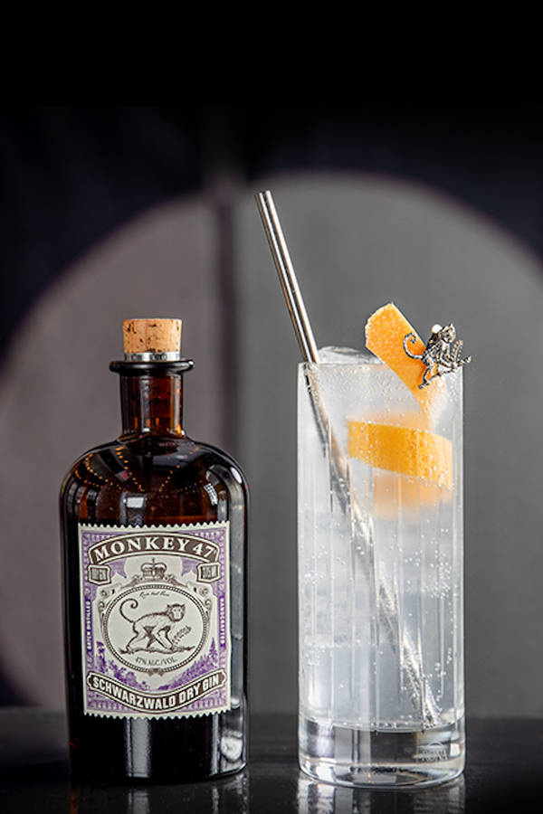 Refreshing Cocktail Monkey 47 Gin Wallpaper