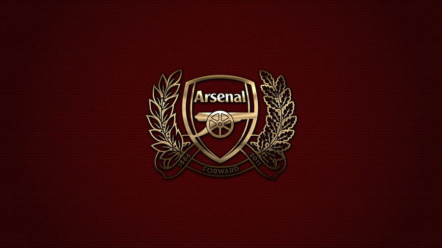 Regal Arsenal Fc Logo Wallpaper