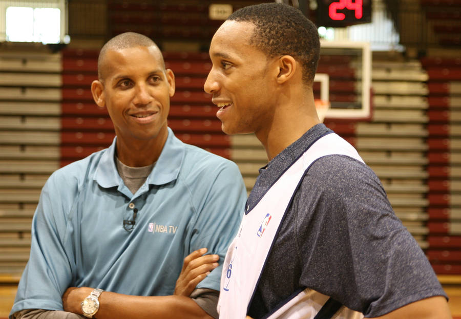 Reggie Miller As A Coach Wallpaper