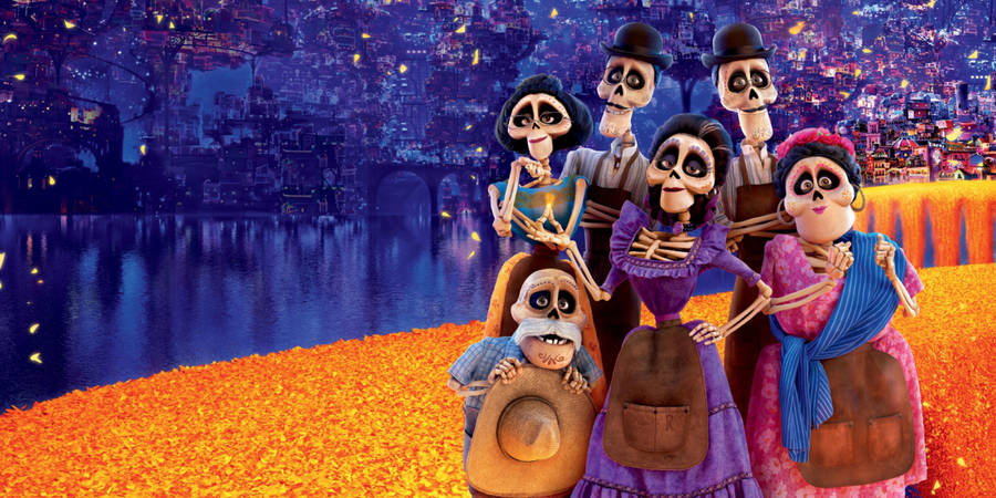 Relatives In Pixar Mama Coco Wallpaper