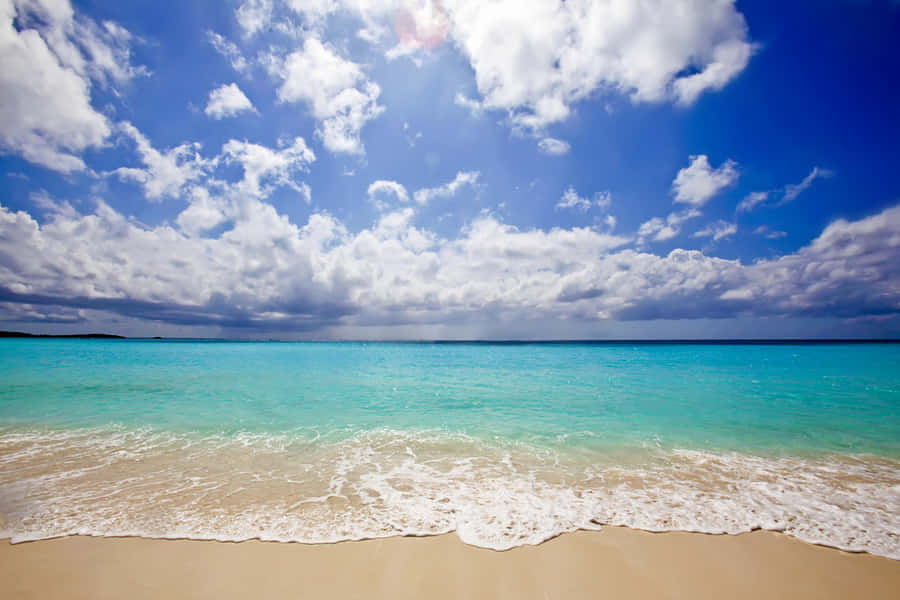 Relax Under The Caribbean Sun Wallpaper