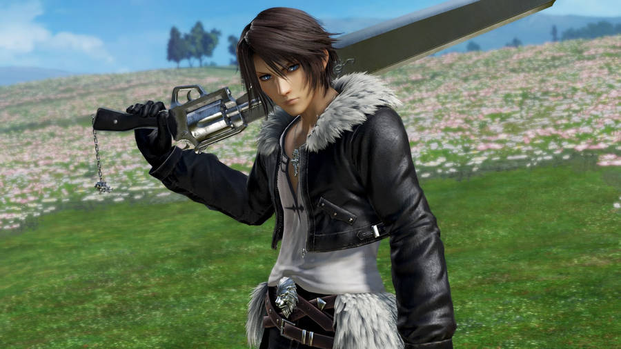 Remastered Squall Final Fantasy 8 Wallpaper